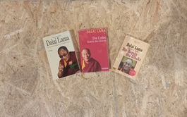 3 Bücher Dalai Lama gebraucht in gutem Zustand
