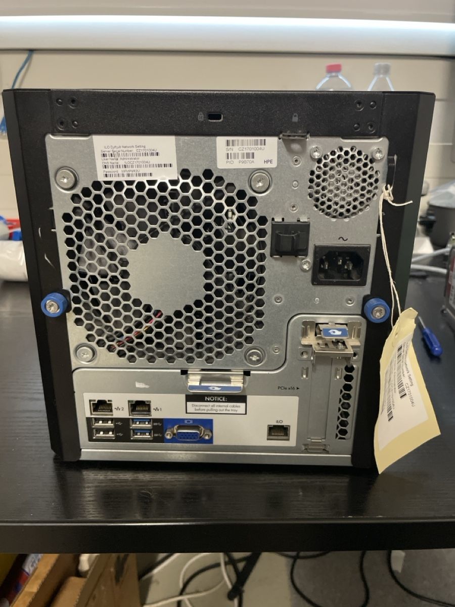 Hewlett Packard Server: HP ProLiant MicroServer Gen8 1TB/16GB/i3 – Usato da Abtwil SG venduto da Kueng.MultiOutlet 2