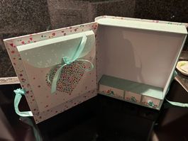 Boîte à livres décorative avec tiroir photo - goldbuch