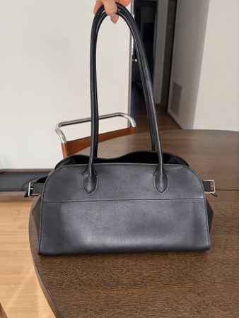 Schultertasche Echtleder