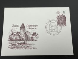 BRD Postkarte Sonderstempel Wittenberg 1990 (R648)