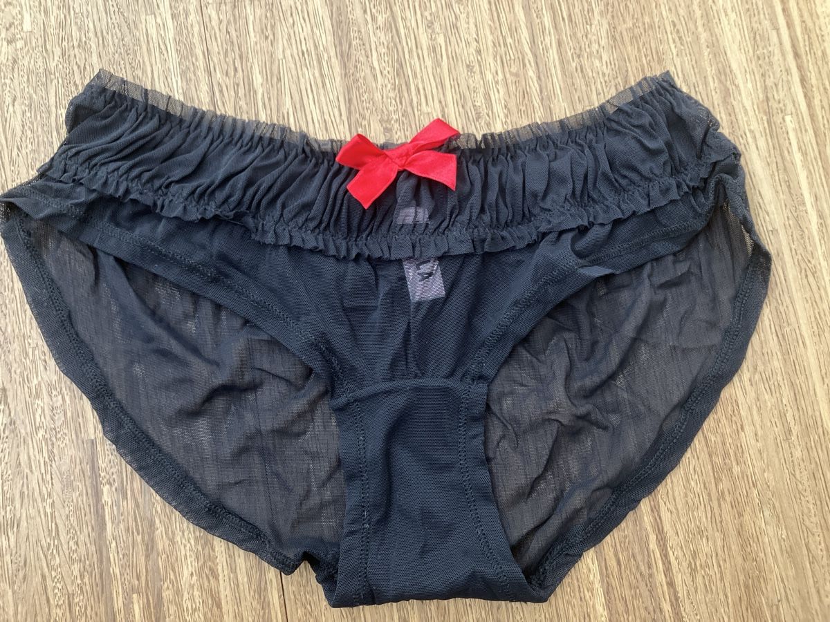 Altra biancheria intima: Damen Negligé mit Slip Schwarz Grösse M – Usato da Ruggell venduto da VegasGirl 1