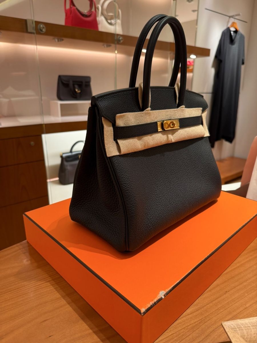 Hermès Taschen für Damen: Hermes Birkin  Togo Leder  30 in Schwarz – Neu und originalverpackt aus Ettingen von bey_fq62 1