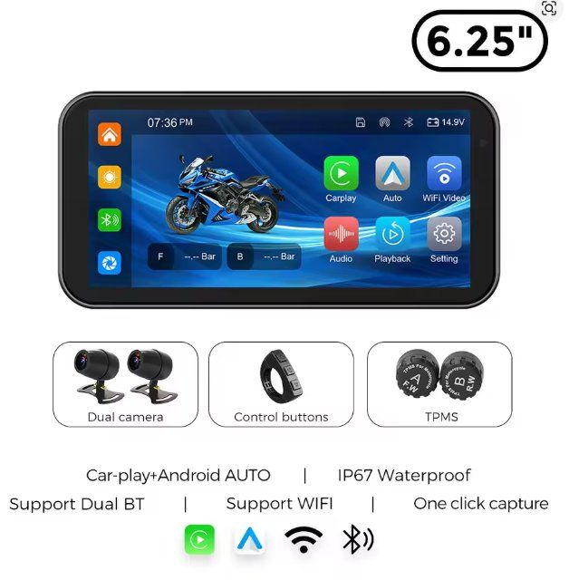 Navigation: Android-Auto Moto – Neuf avec emballage d'origine à Venthône par Rzenruffinen 5