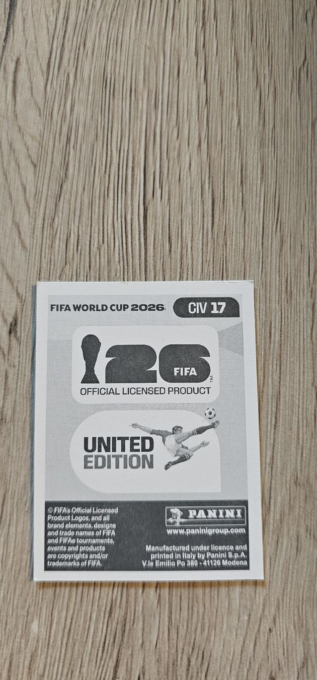 Panini Cartes à collectionner: Fifa World Cup Panini CIV 17 – Neuf avec emballage d'origine à Biel VS par volcom8702 1