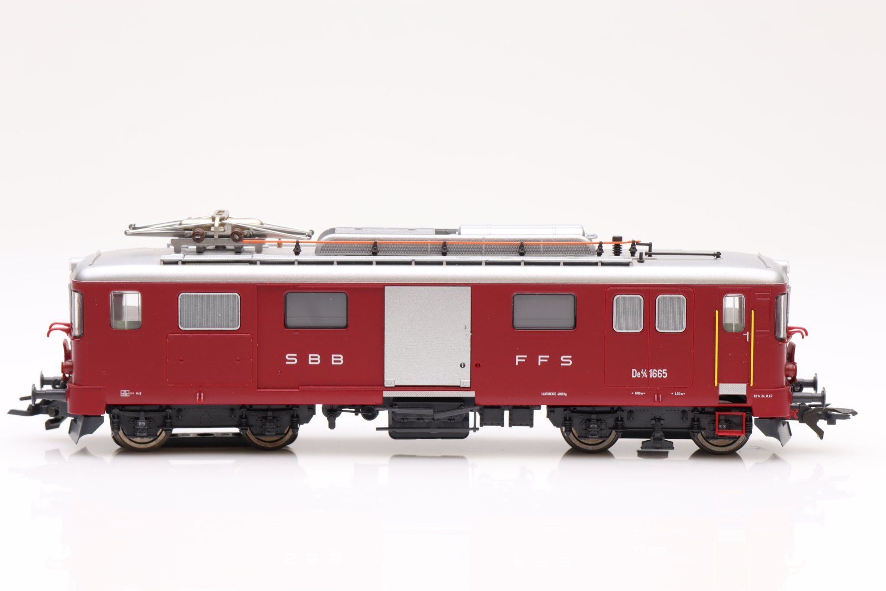 Roco Modellini di ferrovie: Roco 69534 SBB De 4/4 1665 AC Digital, H0 – Usato da Ried (Muotathal) venduto da Modellbahn.swiss 1