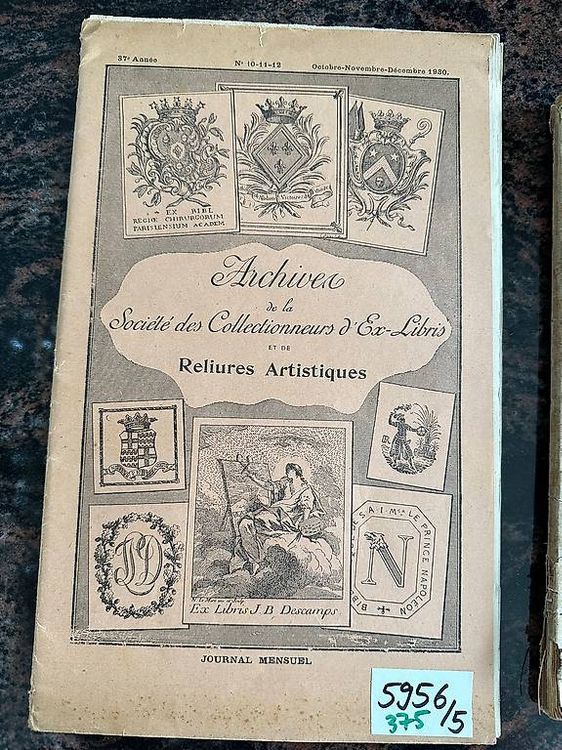 Livres: 5 Bücher/Hefte Ex Libris 1928, 1947, 1930 – D'occasion à Weggis par urs_rj7p 4