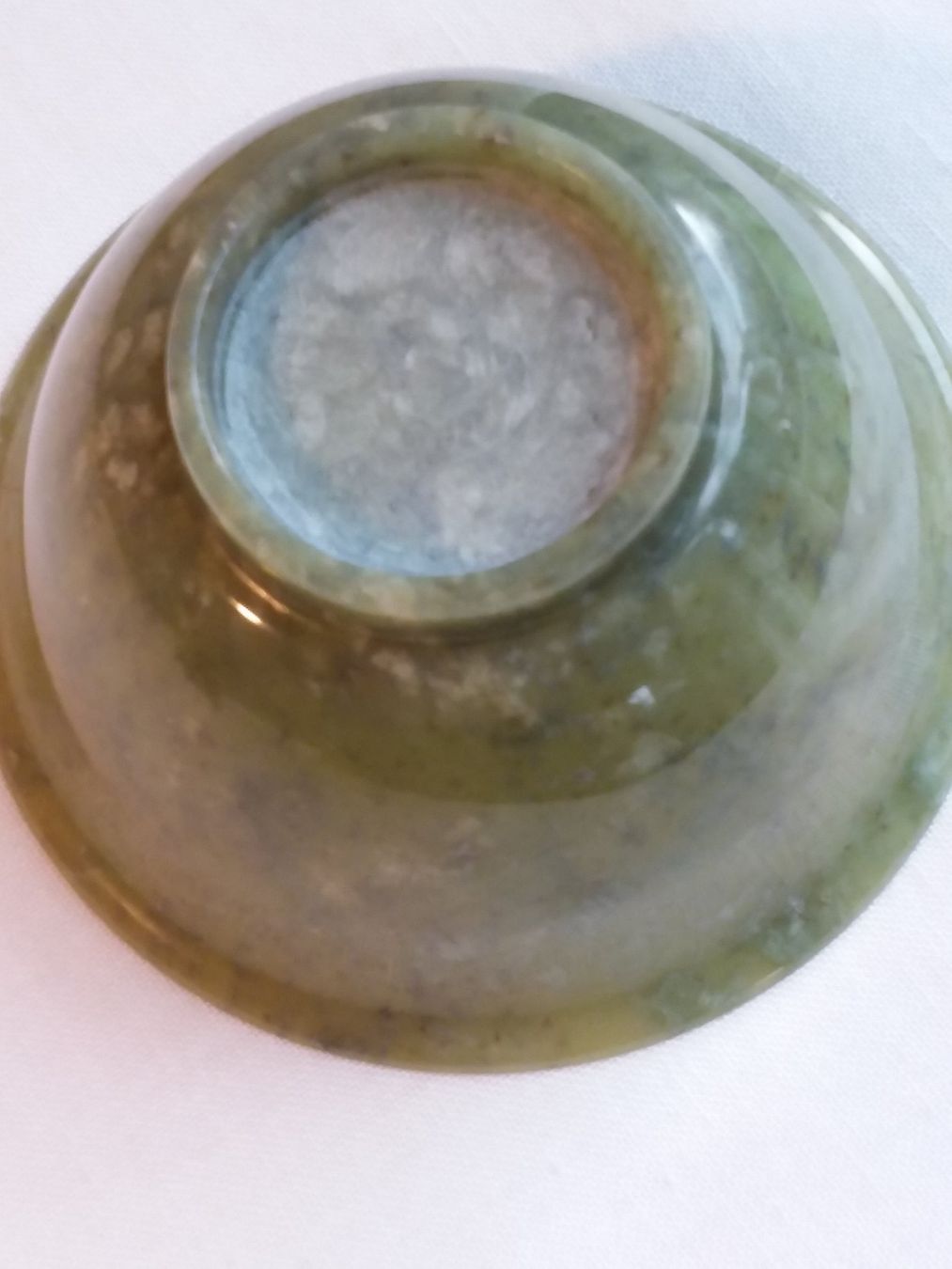 Schalen: Alte Jade Schale mit Sockel, China, ca 1950 – Gebraucht aus Zürich von helsan 3