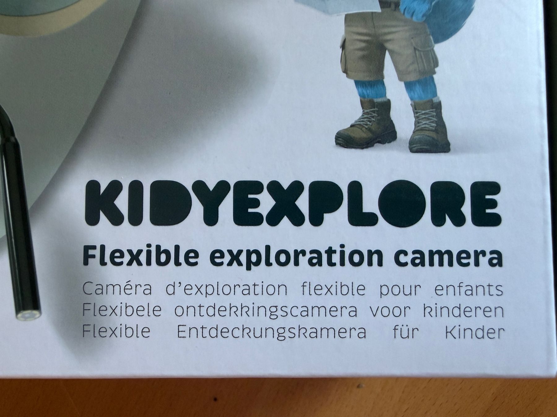 Giocattoli: KIDYWOLF KIDYEXPLORE flexible Entdeckungskamera neu – Nuovo e nell'imballaggio originale da Allschwil venduto da Umanesid 1