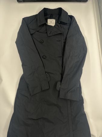 Moncler Damen Trenchcoat, schwarz, Grösse S/M, 