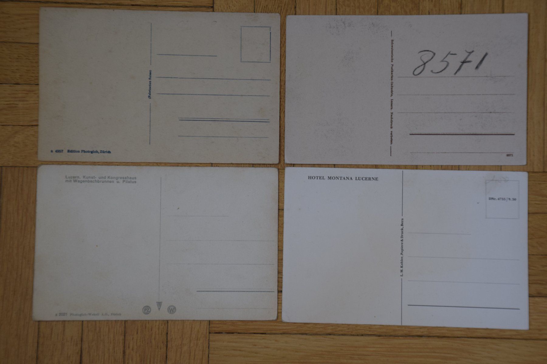 Cartoline postali: 20 AK Luzern – Usato da Luzern venduto da CH2018 3
