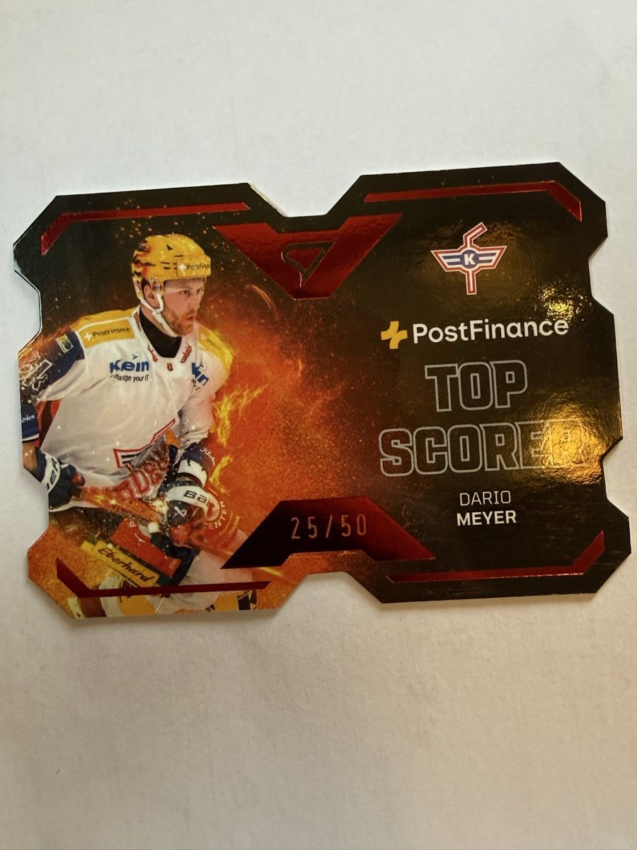 Sportzoo Carte collezionabili: 25/50 - Dario Meyer - Top Scorer – Nuovo e nell'imballaggio originale da Réchy venduto da Leeroy1998