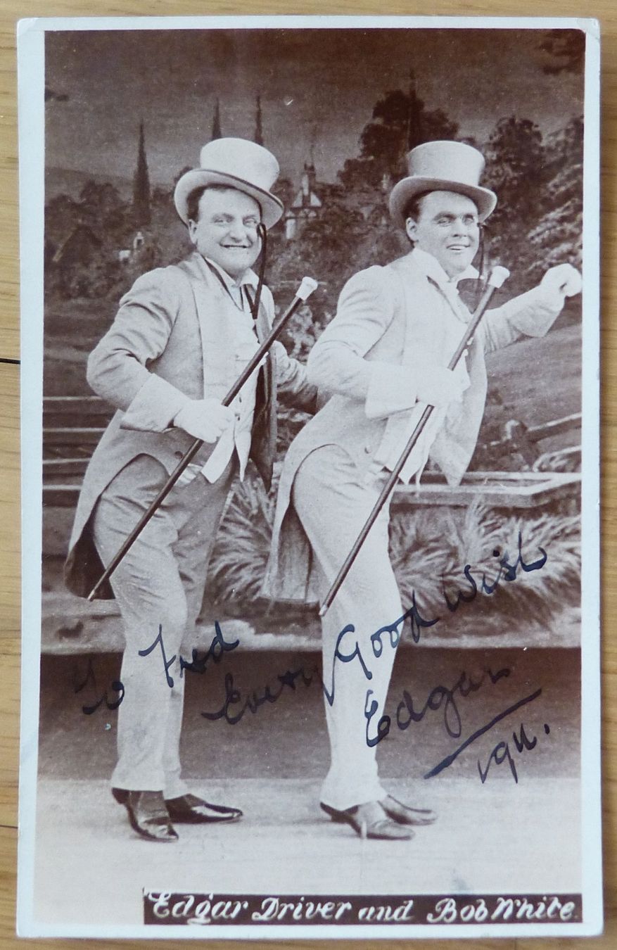 Autografi: Edgar Driver (1885-1964) Schauspieler - Autogramm – Usato da Dietikon venduto da cyranos.ch
