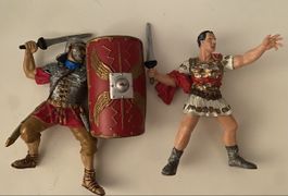 2 Römische Soldaten Figuren Spielzeug