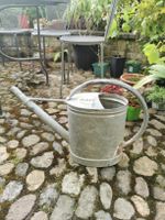 Zink Giesskanne Garten Deko Vintage gebraucht