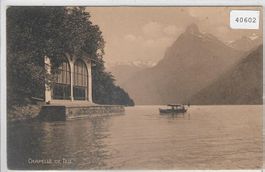 Chapelle de Tell - Ruderboot