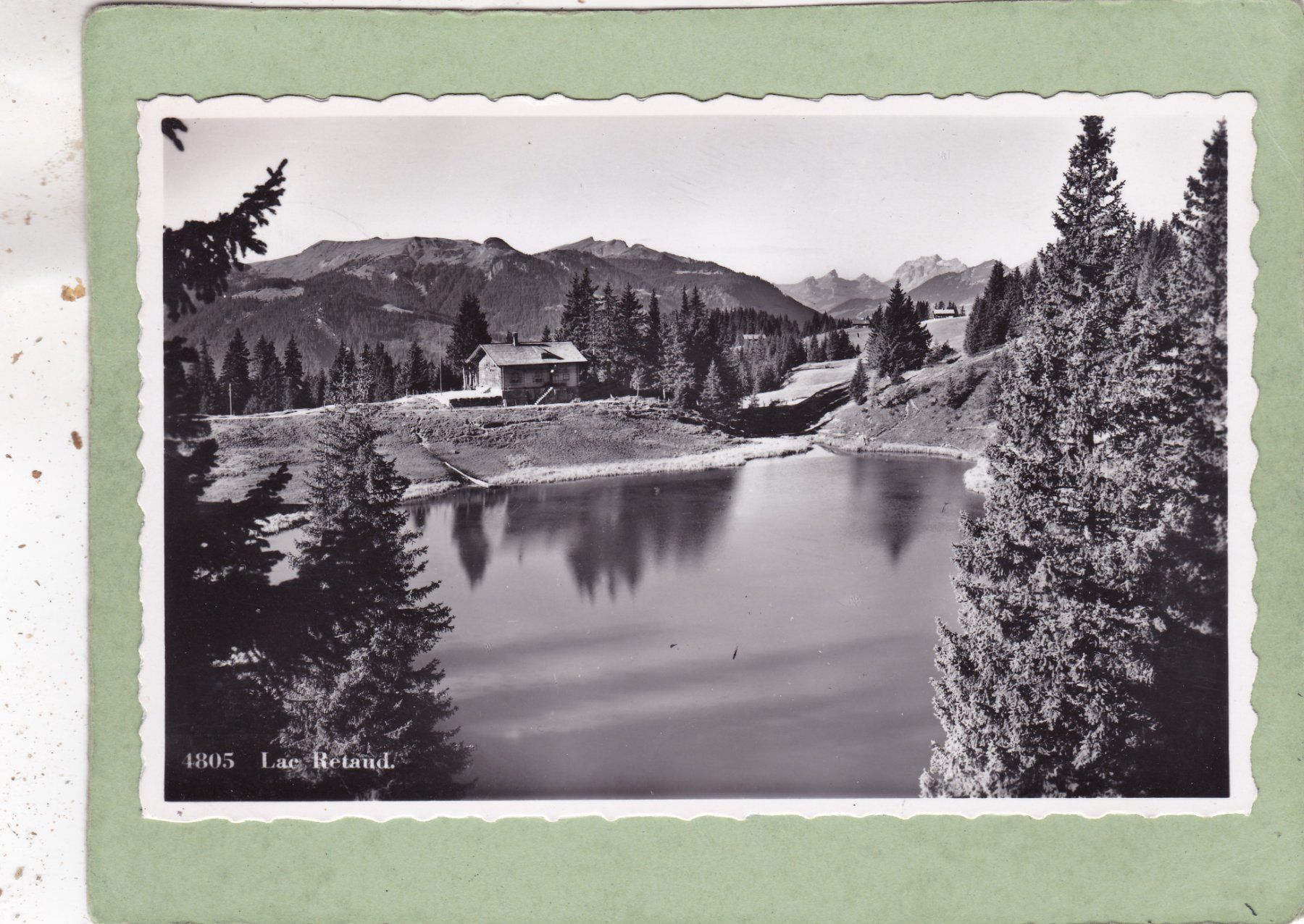 Cartoline postali: Lac Retaud 1961 – Usato da Herisau venduto da Lisegrat2008