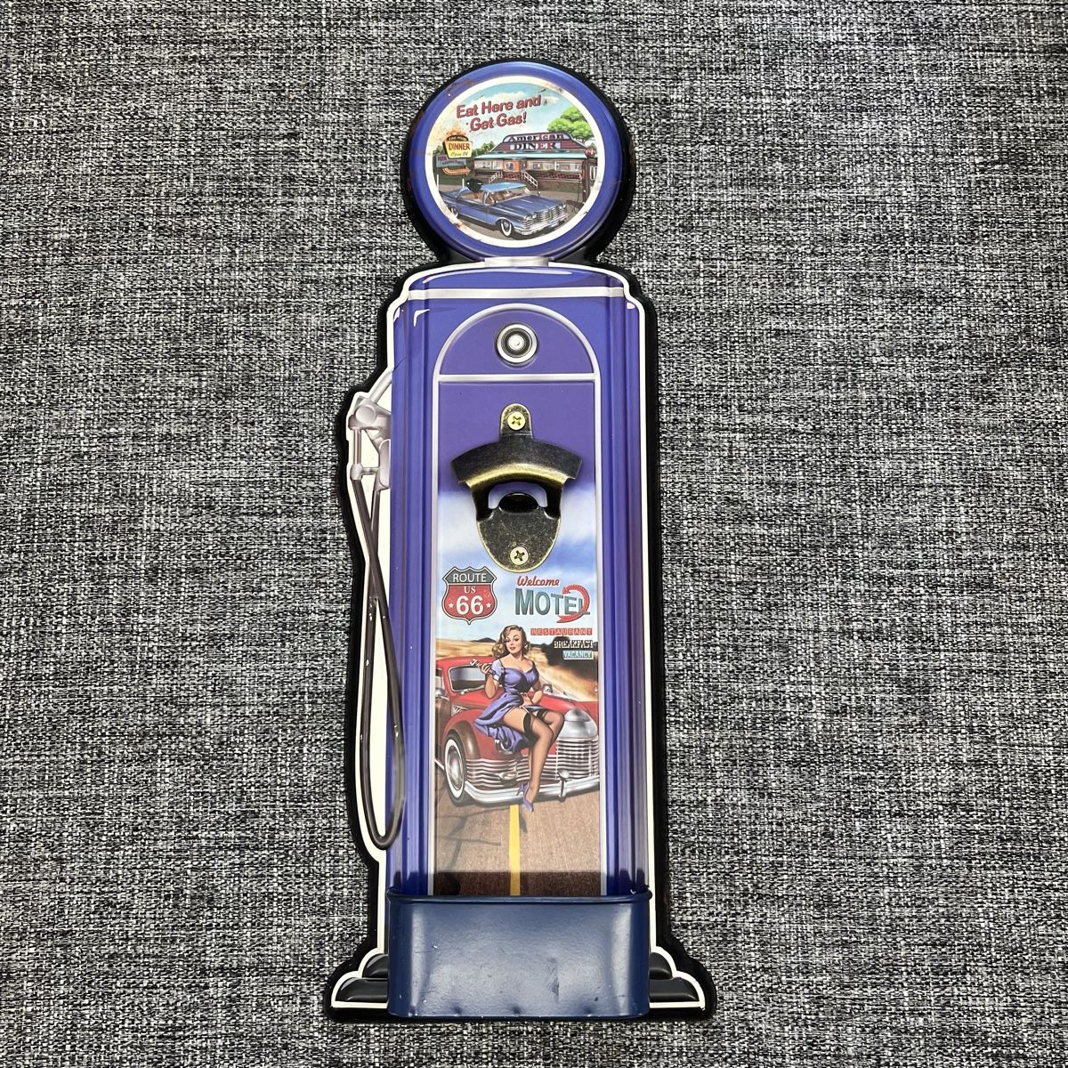 Insegne: Wand Bieröffner Metal Art Route 66 – Nuovo (secondo la descrizione) da Schwyz venduto da rs-trend