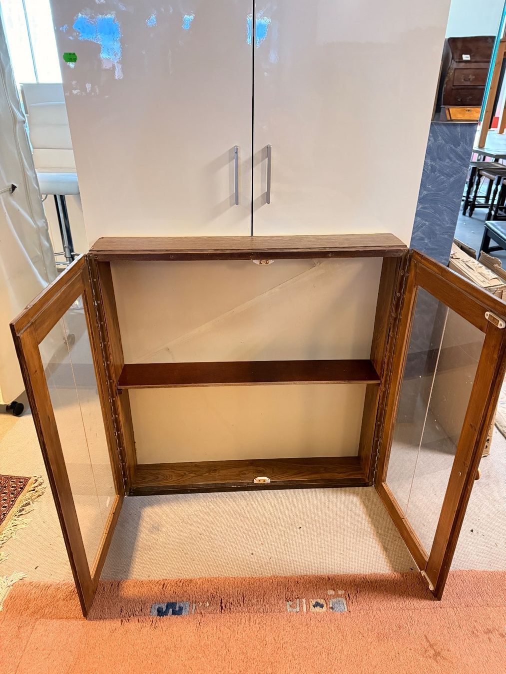 Vetrine: Petite vitrine en bois – Usato da St-Maurice venduto da crab-dvdbn 1