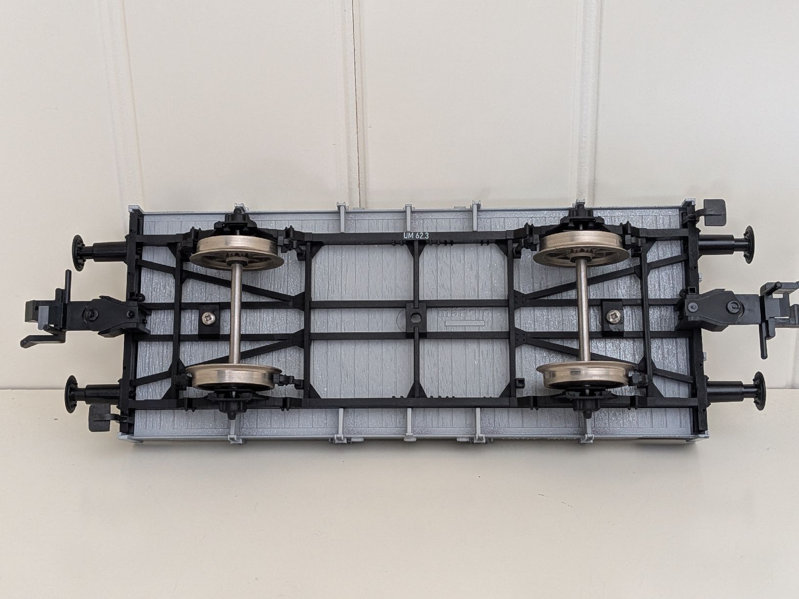 SBB/CFF/FFS Modellini di ferrovie: SBB Niederbordwagen M3 60191 – Nuovo (secondo la descrizione) da Grenchen venduto da garage-city 5