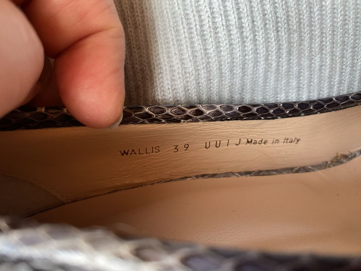 Bally Scarpe da donna: Bally Escarpins en cuir serpent 39 – Usato da Geneve venduto da Monthoux13 5