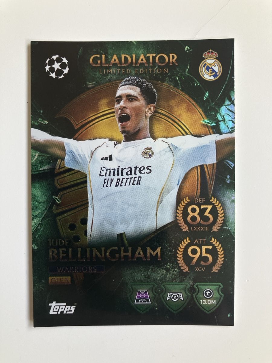 Topps Carte collezionabili: Match Attax Gladiator Jude Bellingham – Usato da Bleienbach venduto da manfred83