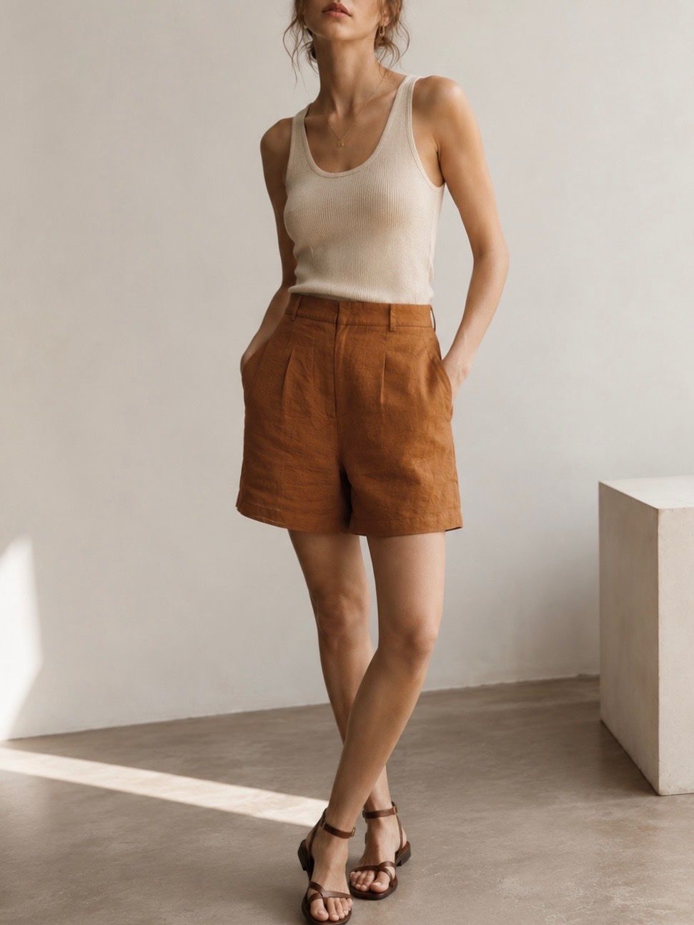 Maison Margiela Hosen: MM6 Leinenshorts - Gr. S – Gebraucht aus Illnau von Monkky