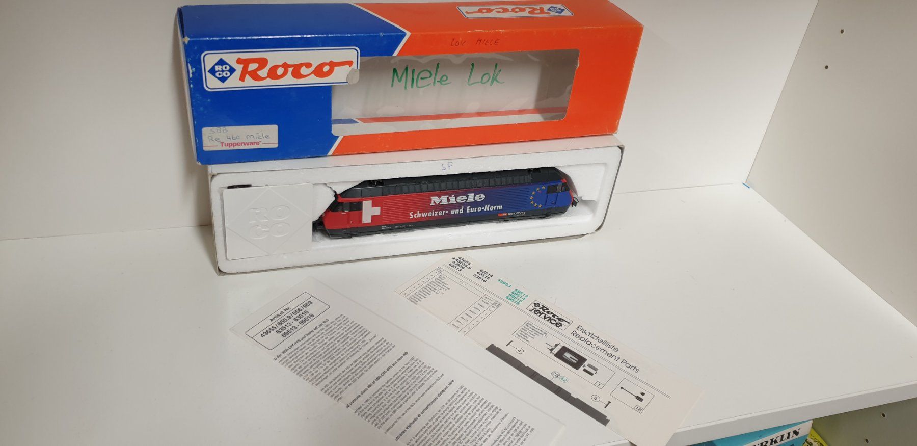 Roco Modelleisenbahnen: Roco SBB Re460 MieleH0/DC 43751 – Gebraucht aus Neuenhof von ludovicco