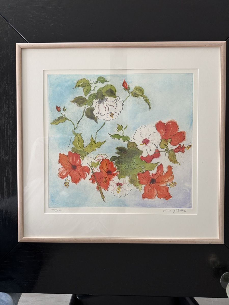 Grafica & Litografie: Silke Glättli, Lithographie. Nr 55 v. 100 – Usato da Safenwil venduto da Corahund