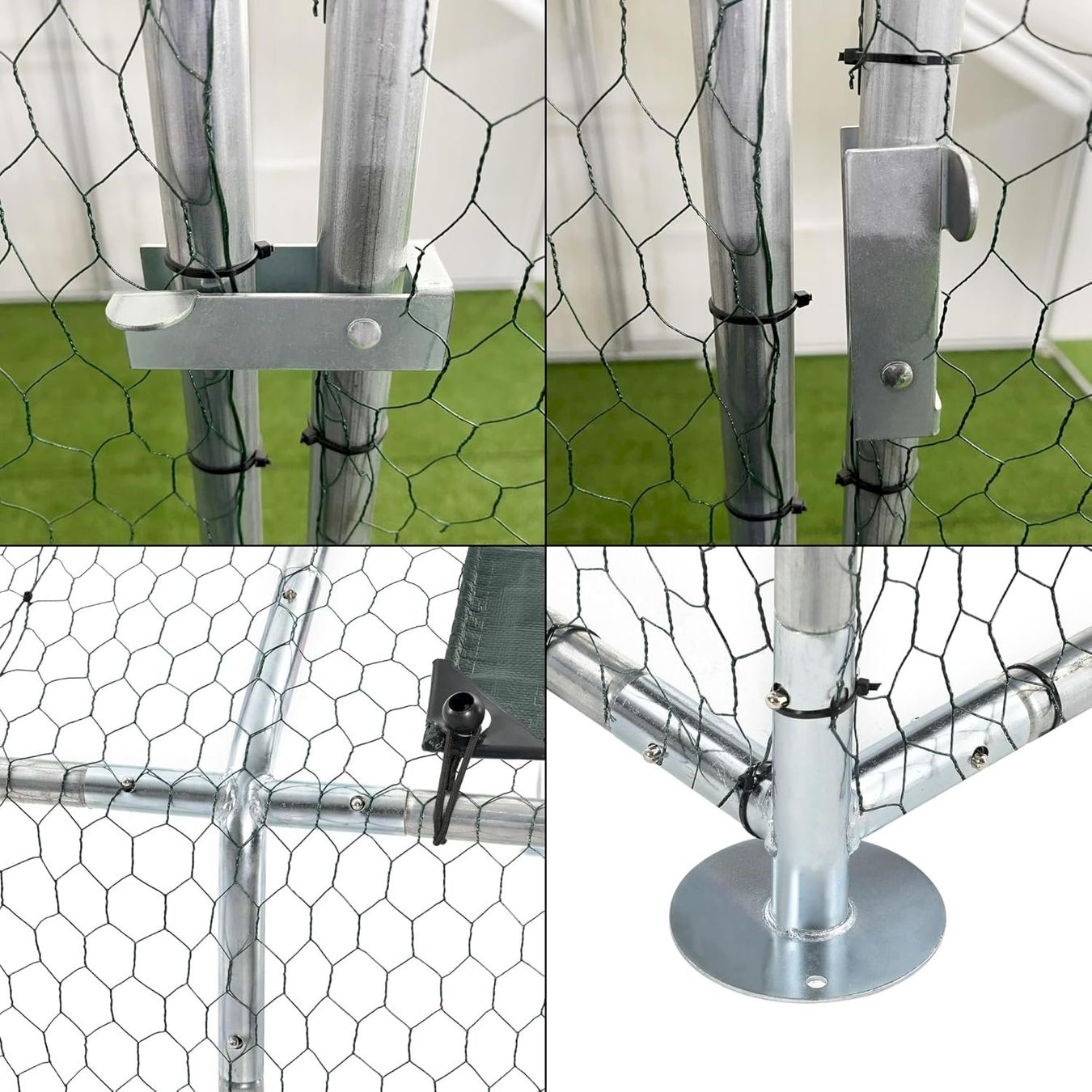 Gabbie, trasporto & Sicurezza: Freilaufgehege 3x6x2m mit Sonnendach – Nuovo e nell'imballaggio originale da Bottighofen venduto da zaap 3
