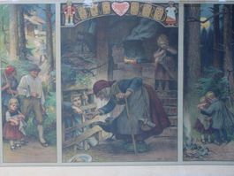 ⭐⭐⭐Schulwandbild „Hänsel und Gretel“ von Willhelm Claudius
