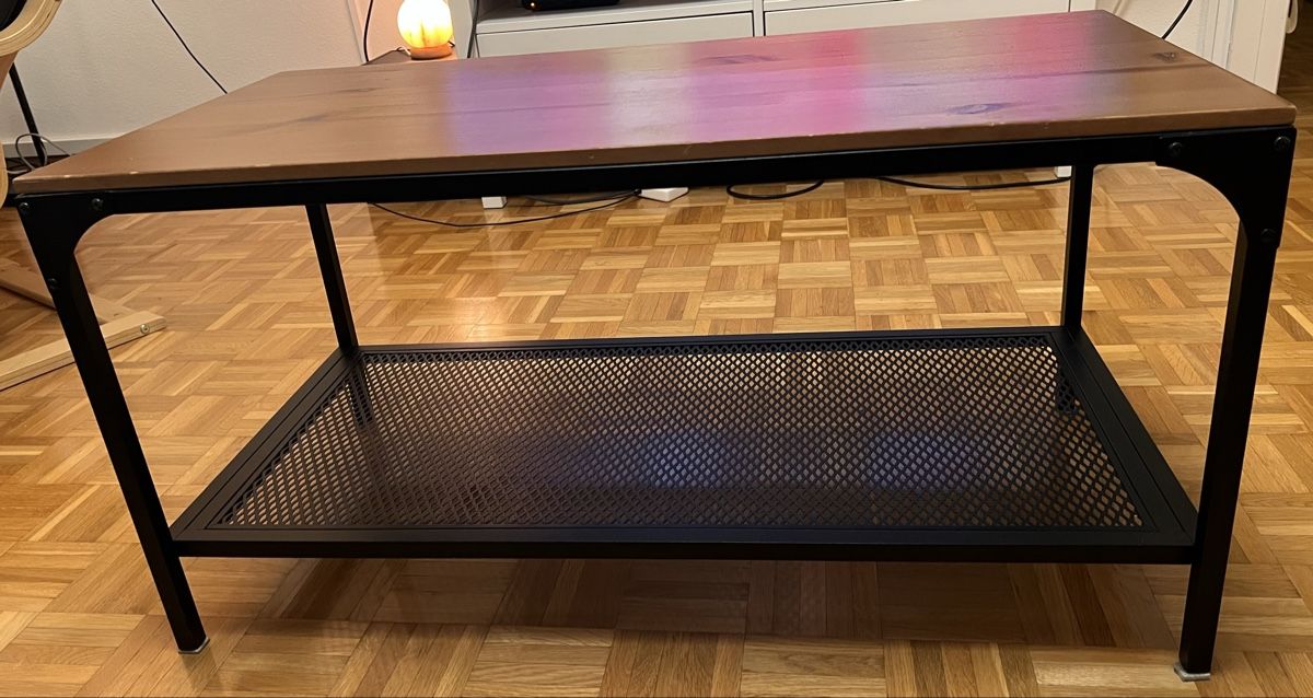Ikea Tavoli: FJÄLLBO Couchtisch, schwarz, 90x46 cm – Usato da Zürich venduto da LittleLuckyBird 2