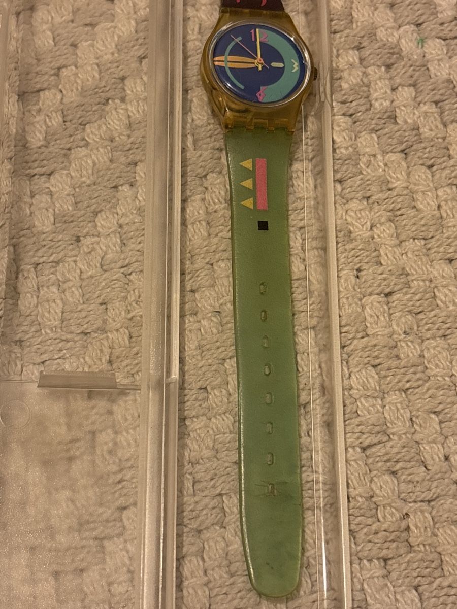Swatch Orologi: Vintage Swatch Uhr – Usato da Zürich venduto da K.St. 2