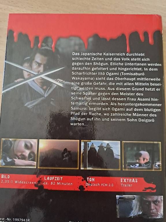 Tutti i DVDs: Henker des Shogun aka Shogun Assassin  – Usato da Zürich venduto da Andri878 1