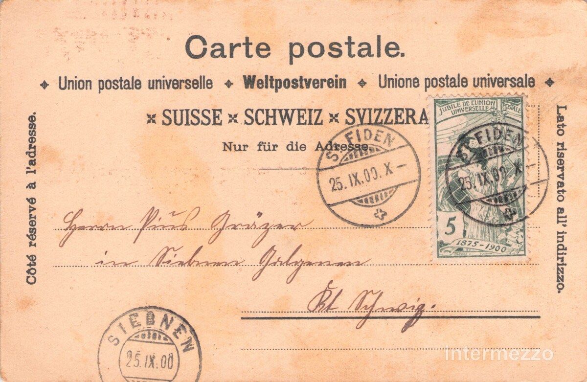 Cartes postales: St. Gallen // 1900 Litho Marktplatz – D'occasion à Basel par intermezzo12 1