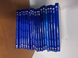 Hergé Werkausgabe Band 1–19 komplett