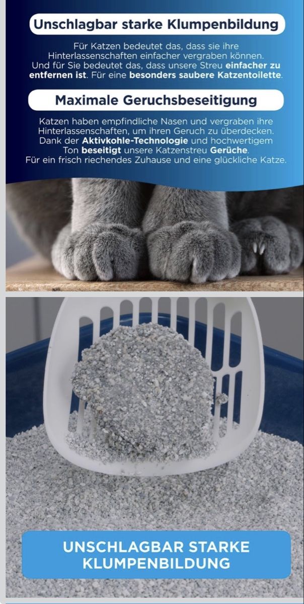 WC: Ever Clean Multiple Cat Katzenstreu 20L klumpend – Neuf avec emballage d'origine à Läufelfingen par flosig 1
