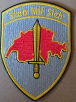 Militar Polizei Abzeichen Badge Stab Mil Sich Original neu