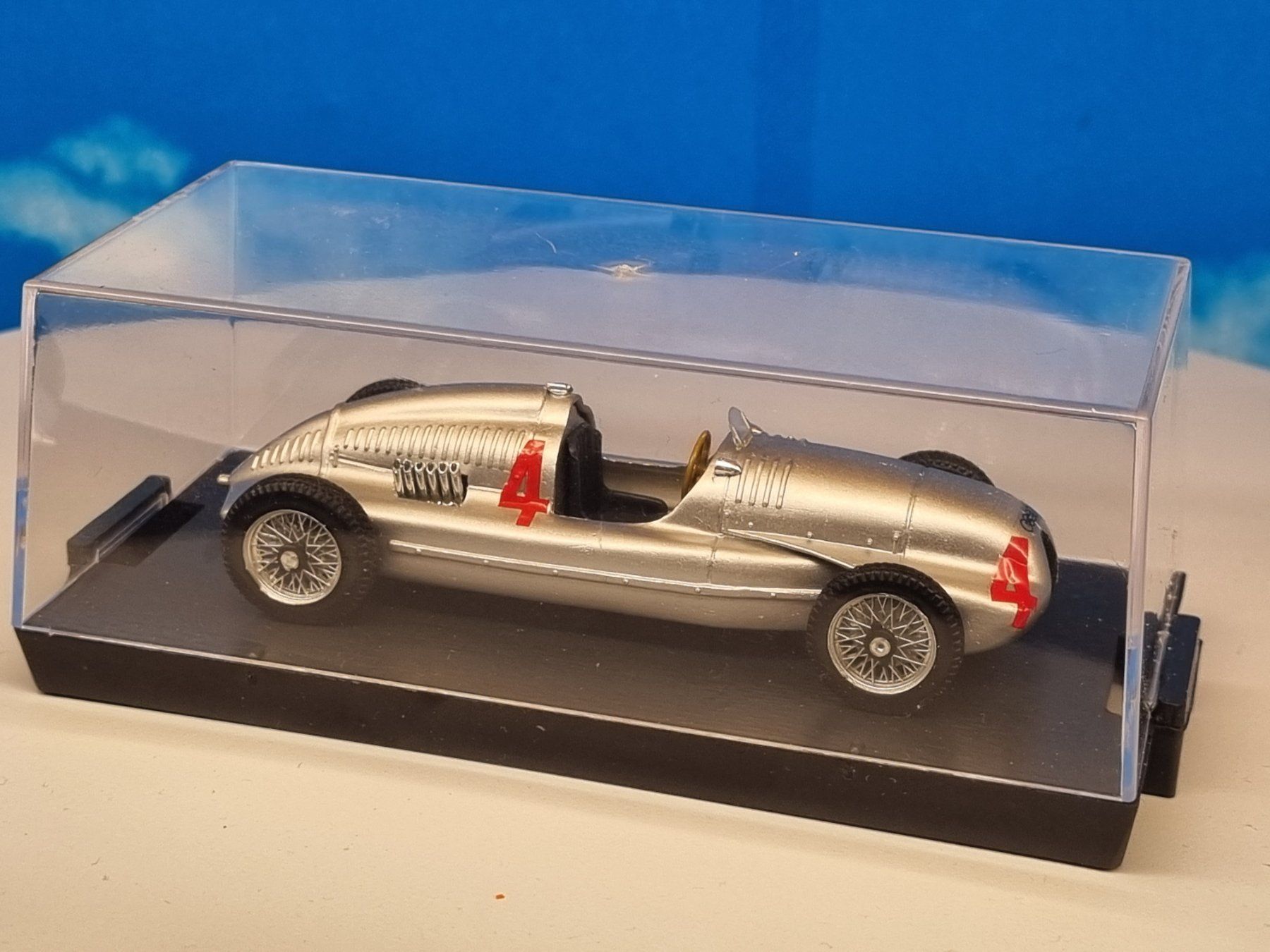 Audi Modellautos: Audi Rennwagen 1934 Silberpfeil – Neu und originalverpackt aus Männedorf von Spezial-Modelle 1