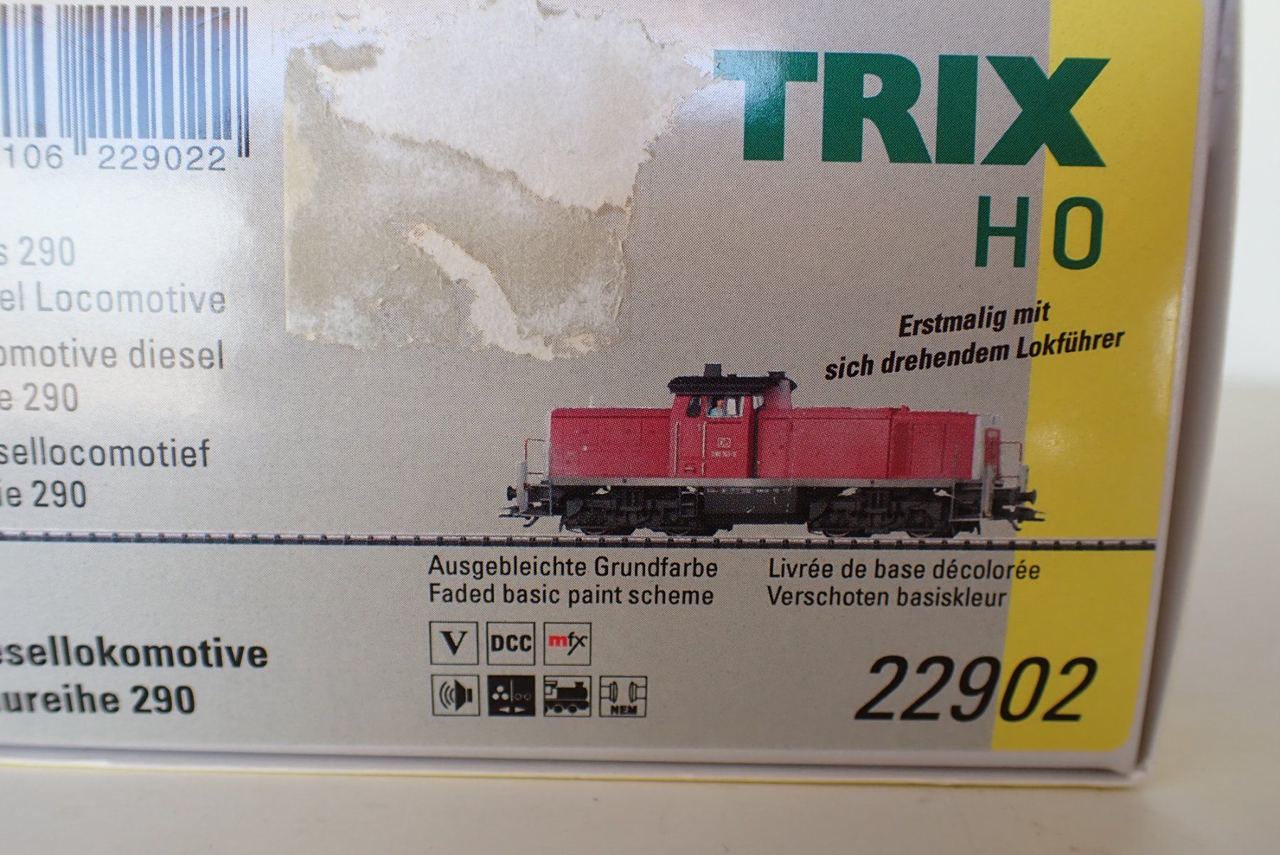 Trix Modelleisenbahnen: DB V 290 – Gebraucht aus Bützberg von Riviera-Express 1