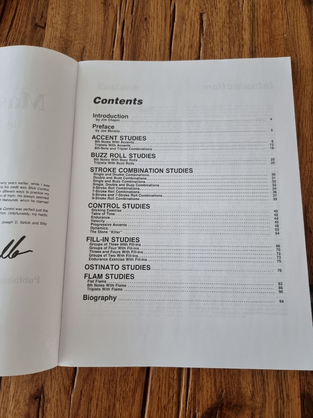Strumenti musicali: JOE MORELLO MASTERSTUDIES SCHLAGZEUG LEHRMITTEL – Nuovo (secondo la descrizione) da Zofingen venduto da Tinpan 1