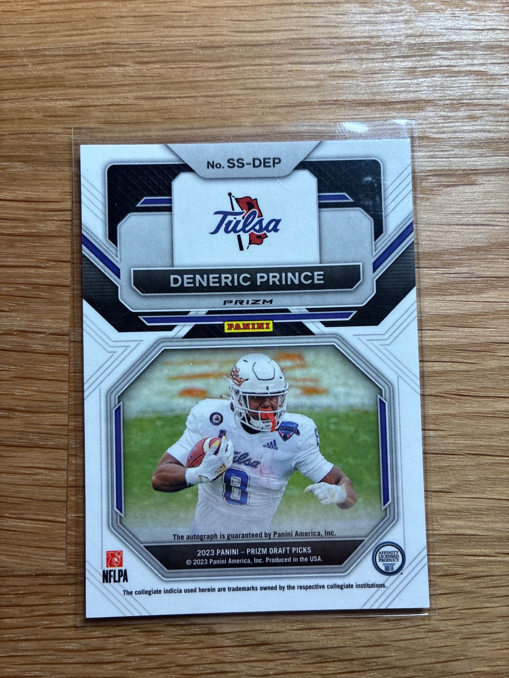 Topps Carte collezionabili: Panini Prizm Deneric Prince Autogramm – Usato da Wangenried venduto da Garagara 1