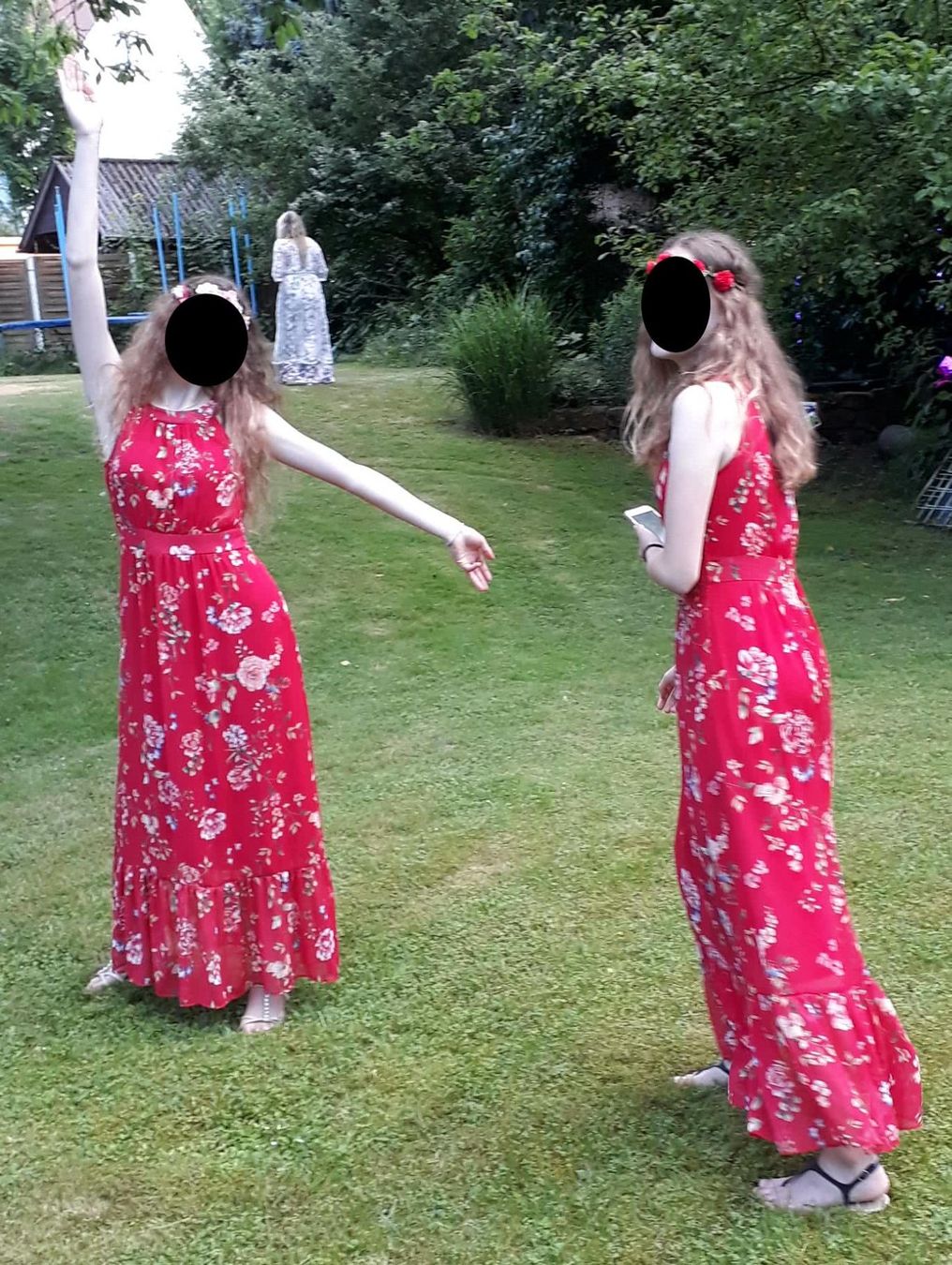 Orsay Vestiti: Sommerkleid, Grösse 36, rot mit Blumen – Usato da Wettingen venduto da Sk8ertomda 2