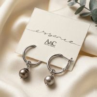 Design Creolen mit Perlen - A&C neu