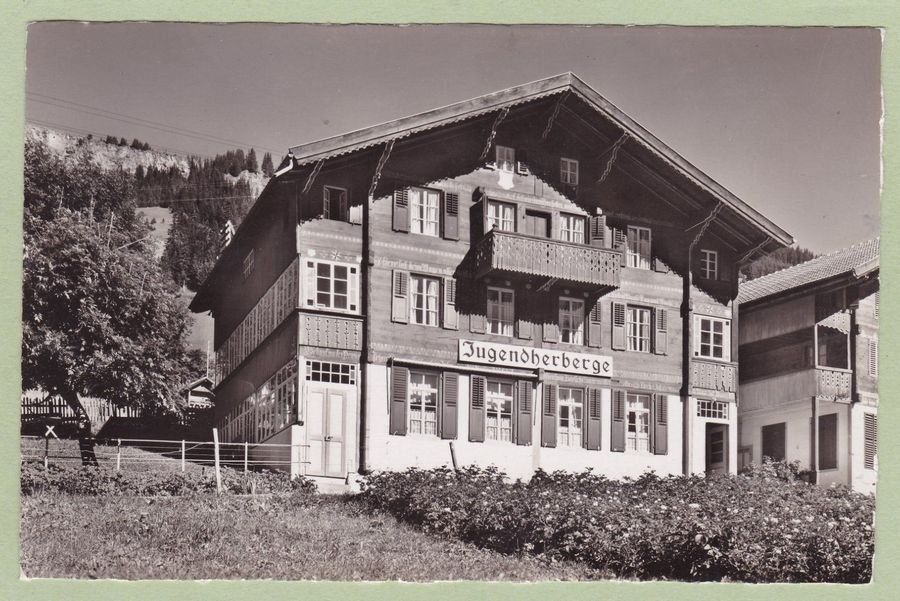 Cartoline postali: Adelboden, Jugendherberge, datiert 1946 – Usato da Frauenfeld venduto da POML