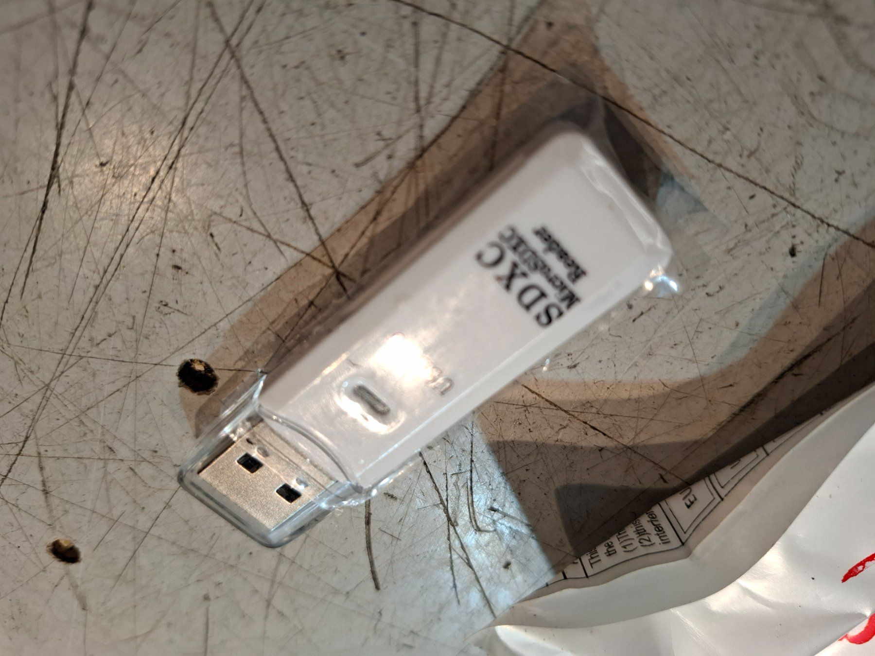 Lettori di schede: USB 3.0 SDXC MicroSDXC Kartenleser weiss neu – Nuovo e nell'imballaggio originale da Langnau i. E. venduto da Superseven69 5