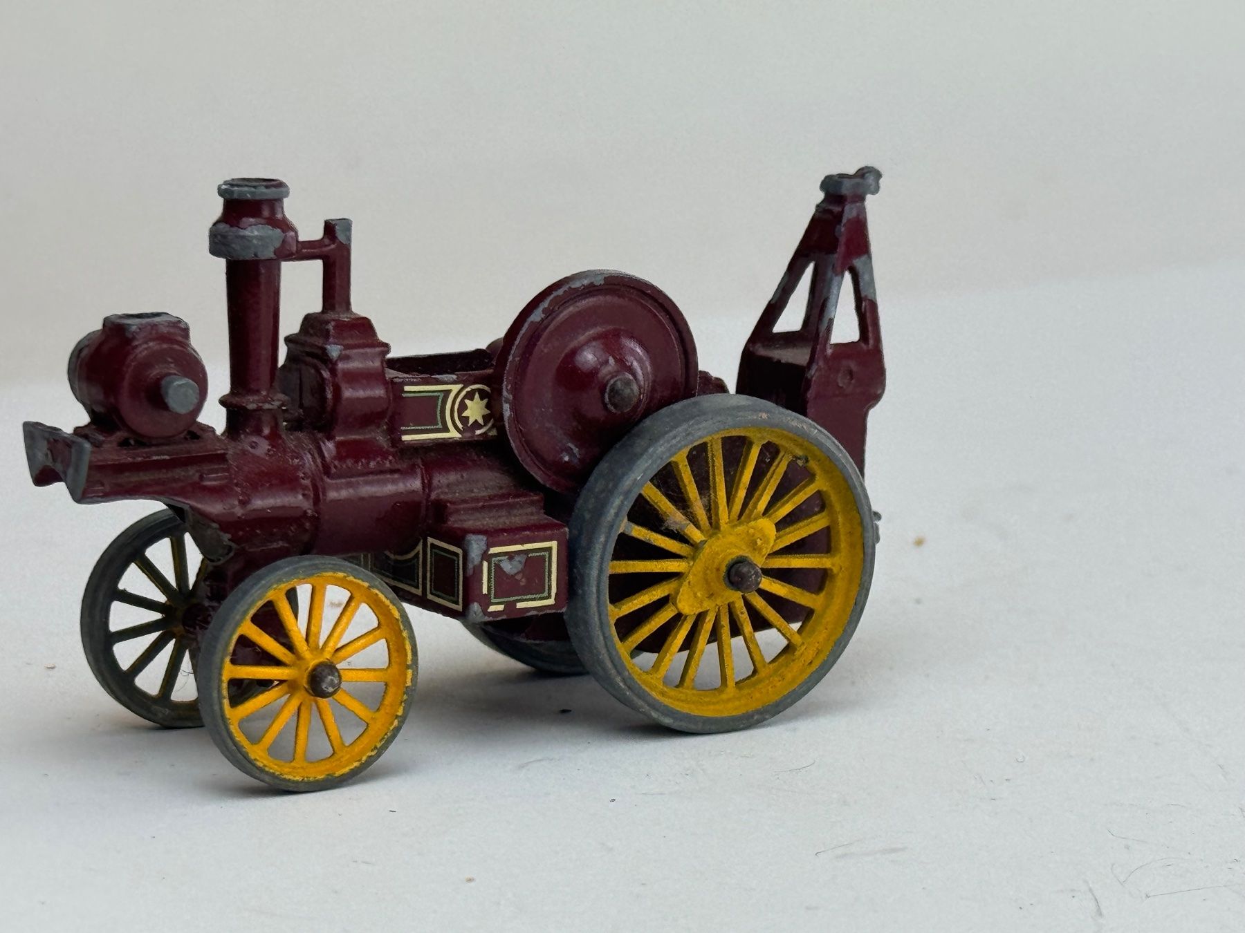 Lesney Modellini d'auto: GB5- Lesney  Strassenwalze rot ohne Dach – Usato da Elm venduto da Wikmtz