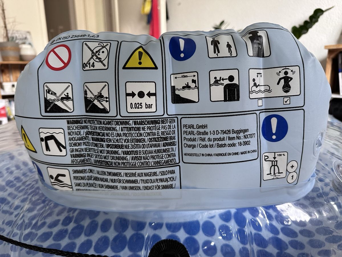 Schwimmringe: Infactory Poolsessel mit Rückenlehne – Neu (gemäss Beschreibung) aus Au ZH von jan_pl2q 4