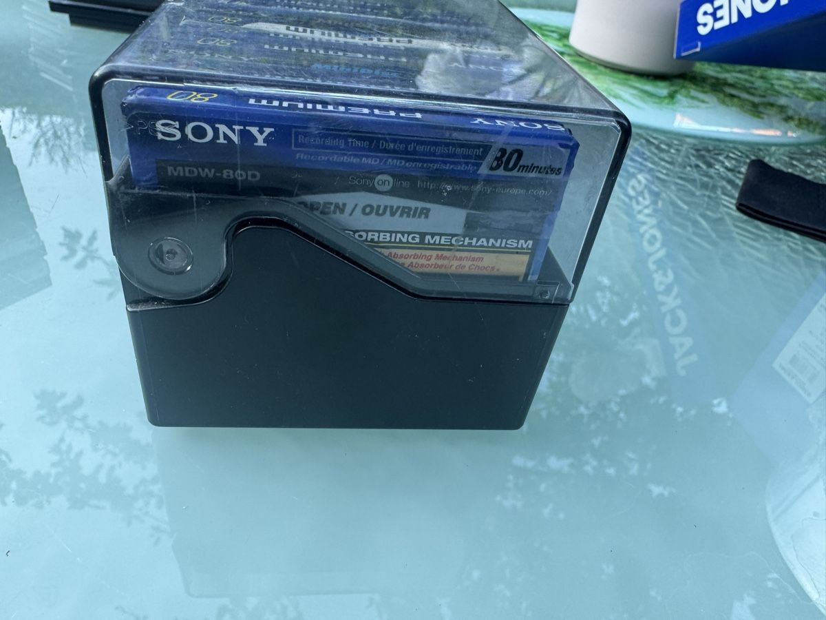 Sony Minidisc: 10 x Sony Mini Disc Premium 80 extra longplay – Nuovo e nell'imballaggio originale da Trimbach venduto da SABO-61 4