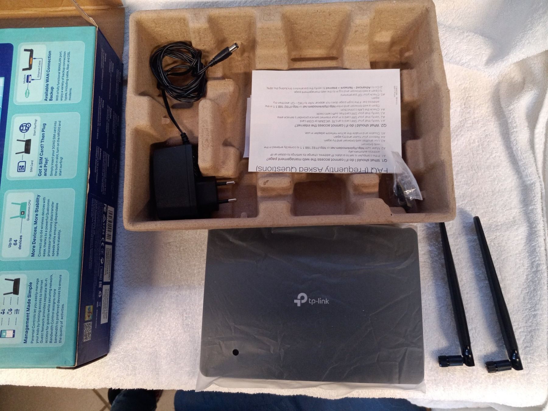 TP-Link Modem & Router: TP - Link Wireless Router – Nuovo (secondo la descrizione) da Oberegg venduto da A-Z.Handel.Loehrer 2